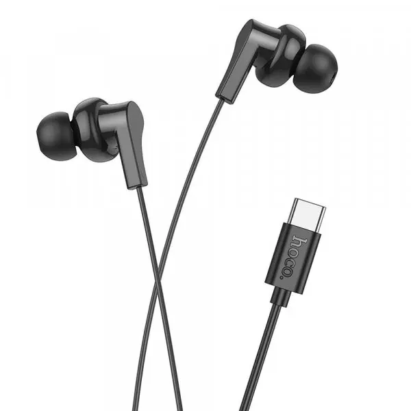 HOCO Handsfree USB-C HOCO M114, Negru