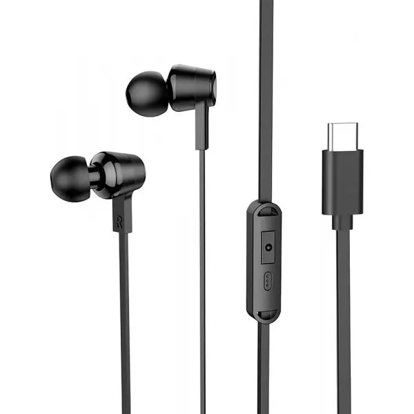 HOCO Handsfree USB-C HOCO M86, Negru