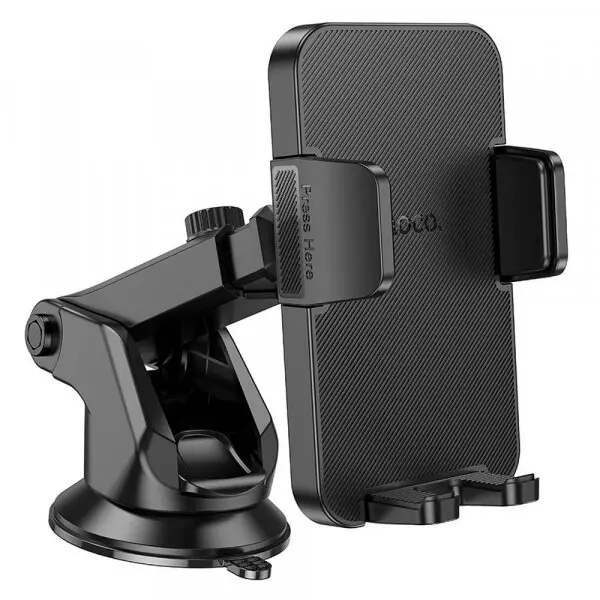 HOCO Suport Auto HOCO H37, 4.5inch - 7inch, Negru