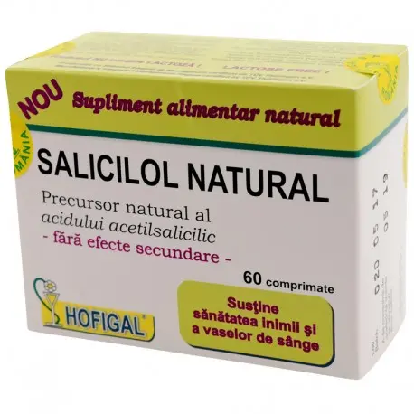 Hofigal Salicilol Natural 60 comprimate