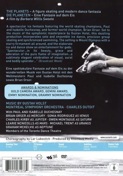Holst: The Planets | Barbara Willis Sweete, Montreal Symphony Orchestra, Charles Dutoit, Paul Duchesnay, Isabelle Duchesnay