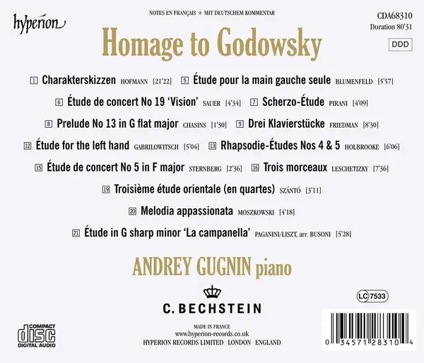 Homage To Godowsky | Andrey Gugnin