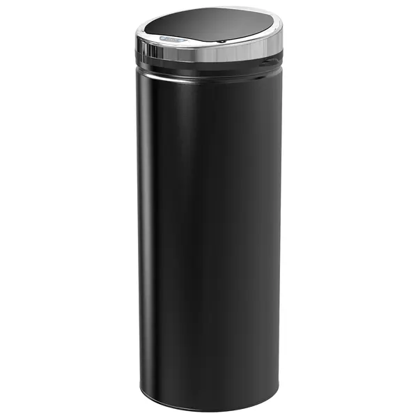 HOMCOM Coș de gunoi cu senzor 50 L, coș automat pentru deșeuri, coș de bucătărie din inox cu senzor cu infraroșu, pentru bucătărie, sala de mese | Aosom Romania