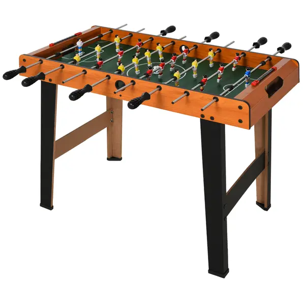 HOMCOM Joc de fotbal de masa cu 22 jucatori si accesorii incluse 84.5 x 40 x 62 cm | Aosom Romania