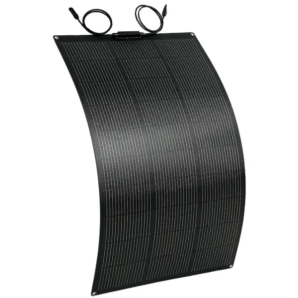 HOMCOM Panou solar 100W 18V Încărcător solar portabil pentru exterior cu 2 USB, afișaj LCD IP67 rezistent la apă | Aosom Romania