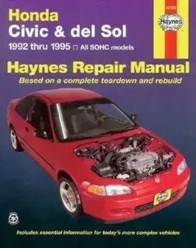Honda Civic and del Sol, 1992-1995, Paperback/John Haynes