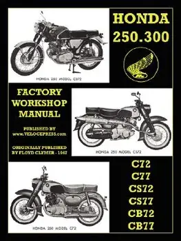 Honda Motorcycles Workshop Manual 250-305 Twins 1960-1969, Paperback/Honda Motor