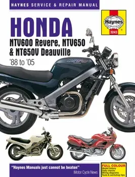 Honda NTV600 Revere, NTV650 & NTV650V Deauville (88-05). 88-05, Paperback/***