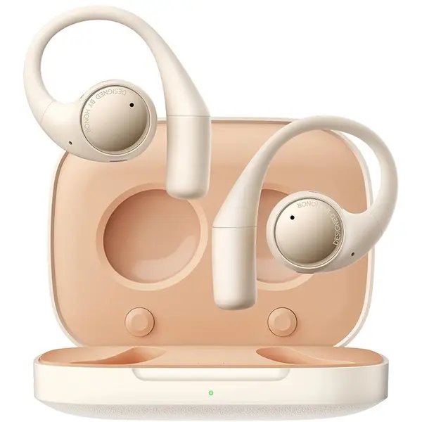 Honor Casti Honor LOK-T10, Earbuds Open, Bluetooth 5.2, IP54, Auriu