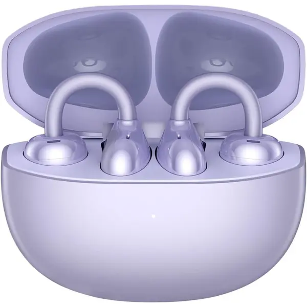 Honor Casti True Wireless Open-ear Honor Choice Earbuds Clip 5504ADMW, Bluetooth, Microfon cu anulare zgomot AI, Control Touch, IP54,Mov