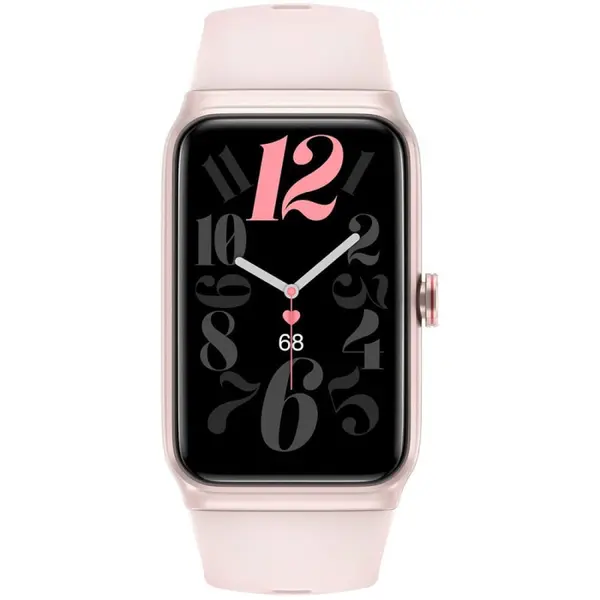 Honor Choice Band Pink + Silicone Strap Black