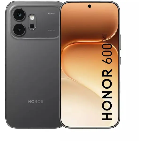 Honor Telefon mobil Honor 600, Dual SIM, 8GB RAM, 256GB, 5G, Negru
