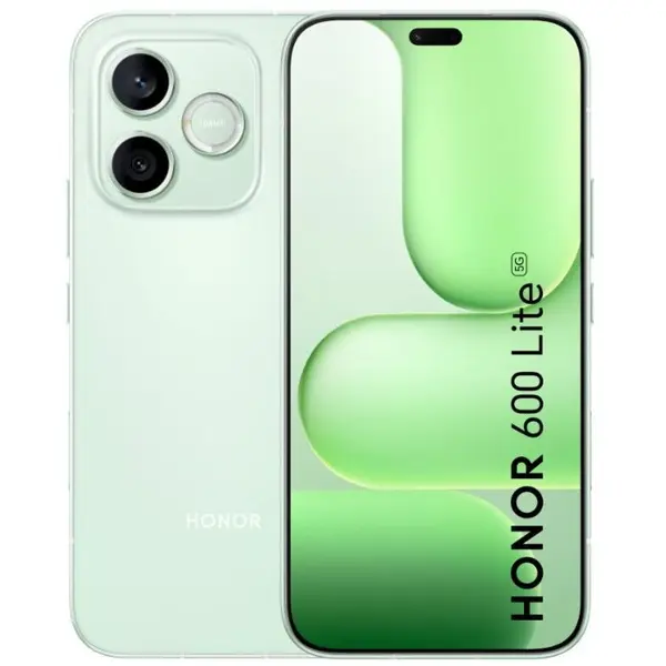 Honor Telefon Mobil Honor 600 Lite, Procesor Mediatek Dimensity 7100 Elite Octa-Core, AMOLED Touchscreen 6.6, 8GB RAM, 256GB Flash, Camera Duala 108+5MP, Wi-Fi, 5G, Dual Sim, Android, Verde