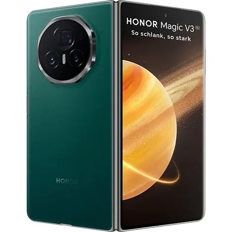 Honor Telefon mobil Honor Magic V3, Dual SIM, 6.43-7.92 inch, 12GB RAM, 512GB, 5G, Verde