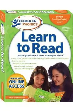 Hooked on Phonics Learn to Read - Level 5: Transitional Readers (First Grade - Ages 6-7) - Hooked On Phonics