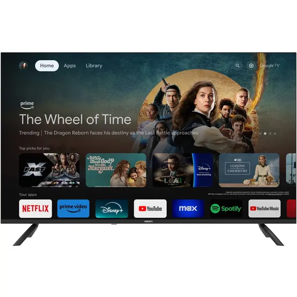 Horizon Televizor Horizon LED 55HL7590U/D, 139 cm, Smart Google TV, 4K Ultra HD, Clasa E, Negru