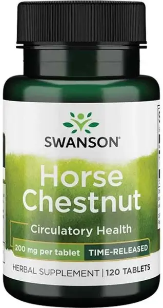 Horse Chestnut, 200 mg, 120 tablete, Swanson