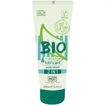 HOT Bio 2in1 gel lubrifiant pentru masaj