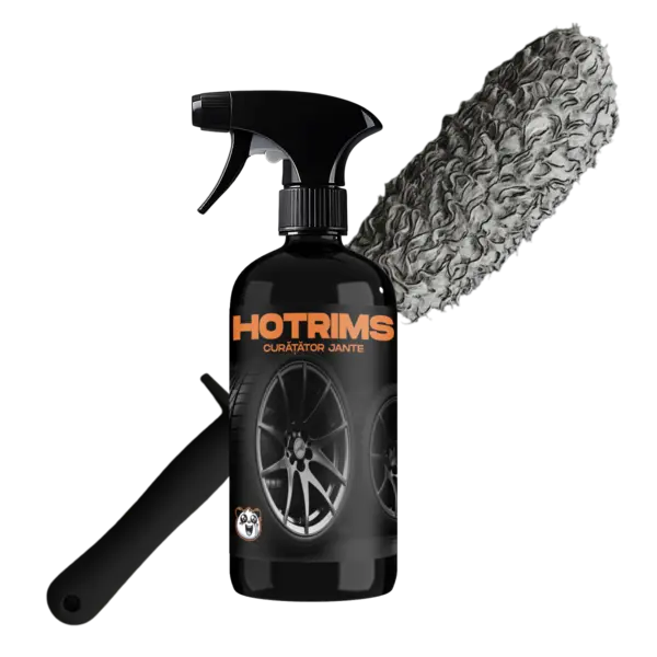 HOT RIMS 500ML CURATARE JANTE SI PERIE JANE DIN MICROFIBRA