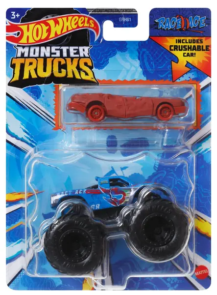 Hot Wheels 1:64 Die-cast Monster Truck Race Ace
