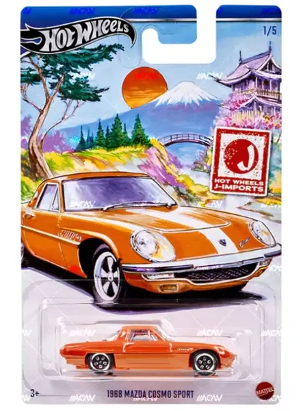 Hot Wheels J-Import Series 68 Mazda Cosmo Sport (HRT00)