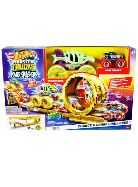 Hot Wheels Monster Trucks Charge & Chase Challenge (hxt05)