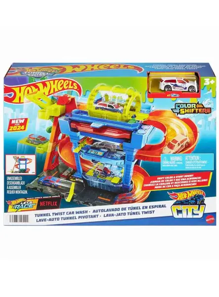 Hot Wheels Tunnel Twist Car Wash (htn80)