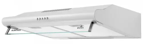 Hota Albatros H20A ECO+, 94 W, 2 Motoare, 380.8 m3/h, Filtru metalic dublu-caseta, 60 cm (Alb)