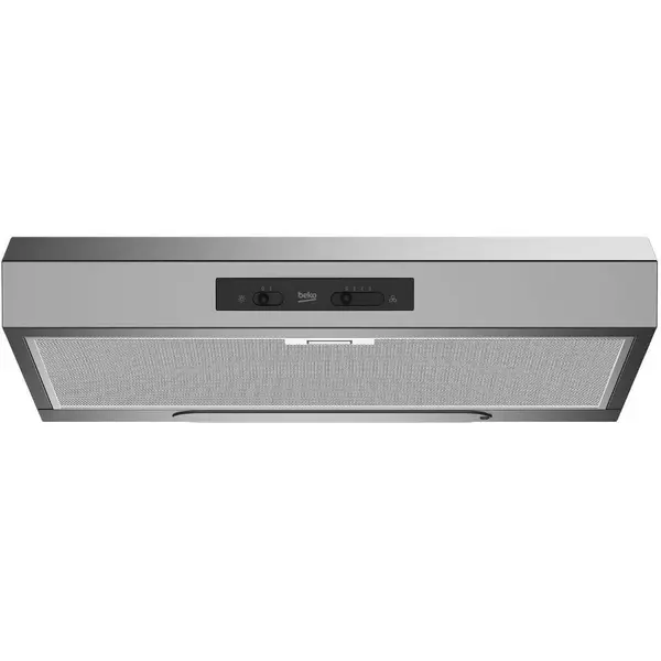 Hota Beko HNS61210X, 272 mc/h, 1 motor, 3 trepte, Filtru metalic anti grasime lavabil, Inox