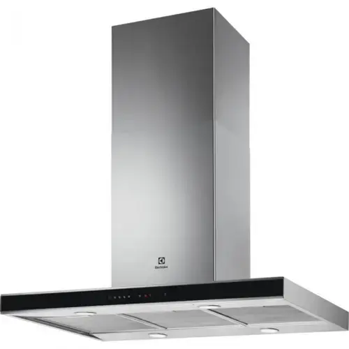 Hota decorativa Electrolux EFI739X, Putere de absortie 740 m3/h, 1 motor, Clasa A+, 90 cm (Inox)