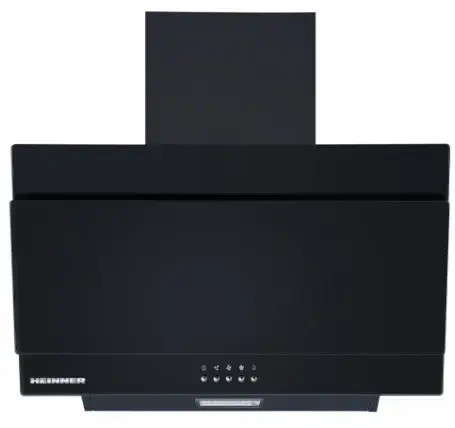 Hota decorativa HEINNER DCH-350RGBK, 350m3/h, 1 motor (Negru)