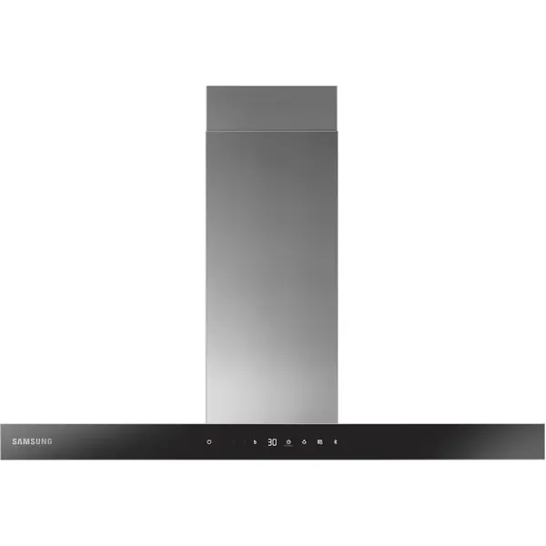 Hota decorativa Samsung NK36C5703TS/UR, 622 mc/h, Control tactil, Power Ventilation System, Bluetooth, Lumina LED, Clasa A