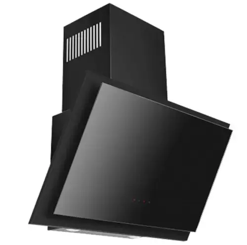 Hota decorativa Tornado Ester 1100 (60), 1 Motor, 1100 m3/h, Filtru anti-grasimi, Clasa B, 60 cm (Negru)