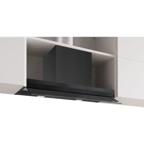 Hota incorporabila Bosch DBB87DP60, Putere de absorbtie 699 mc/h, Iluminare LED, EcoSilence Drive, Touch control, Smart hood automatic, Home Connect, Clasa A, 80 cm (Negru)