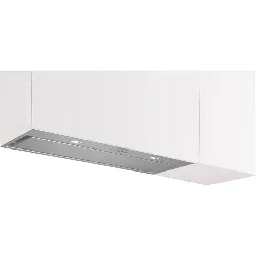 Hota incorporabila Bosch DLN87AC50, Putere de absorbtie 745 mc/h, Iluminare LED, Clasa A, 86 cm (Inox)