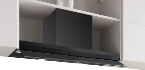 Hota incorporabila BOSCH Seria 6 DBB97DP65, 432 m3/h, 140 W, 3 trepte viteza + Intensiv, 90 cm (Negru)