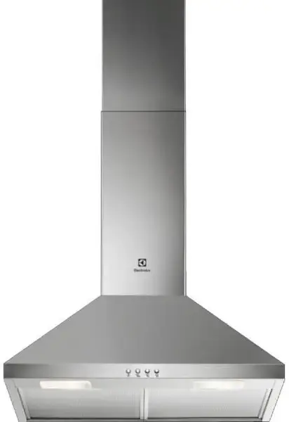 Hota incorporabila decorativa Electrolux LFC316X, 420 m3/h, 1 Motor, 60 cm (Inox)