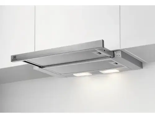 Hota incorporabila telescopica Electrolux LFP326S, 410 mc/h, Clasa C, 60 cm (Argintiu)