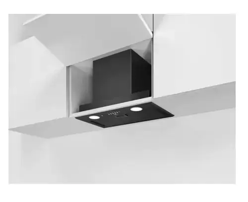 Hota incorporabila tip caseta Electrolux Seria 700 Sense CFG526R, 600 mc/h, 1 motor, 3 viteze+intensiv, 1 filtru de aluminiu, Control electronic, Clasa C (Negru)