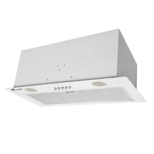 Hota Incorporabila Tornado DRYTH 960 (52) LED, 1 motor Turbo, latime 52 cm, absorbtie 960 m3/ora, filtru anti-grasimi aluminiu 5 straturi (Alb)