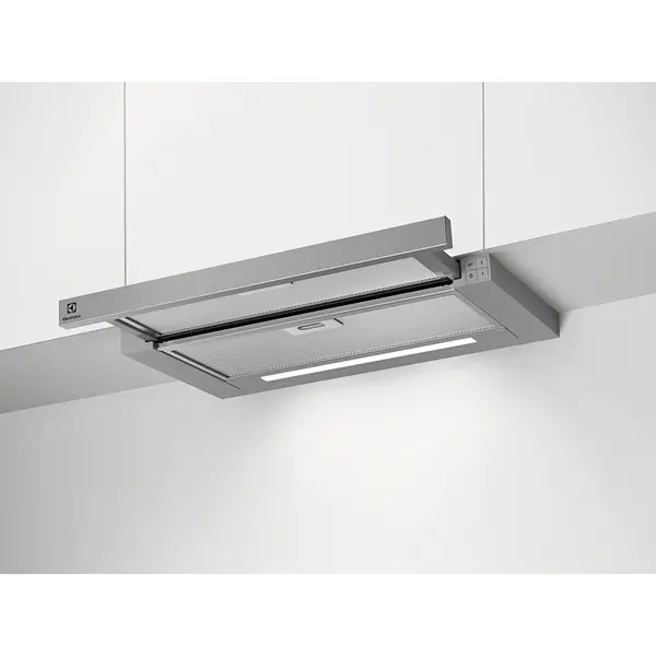 Hota telescopica Electrolux LFP416X, 440 mc/h, 1 motor, 60 cm, ExtractionTech Plus, Inox