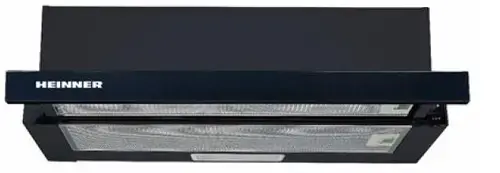 Hota telescopica Heinner HTCH-440GBK, Capacitate de absorbtie 325 mc/h, 1 motor, 65W (Neagra)