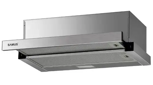 Hota telescopica Samus HS6060TX, 600 m3/h, 60 cm latime (Inox)