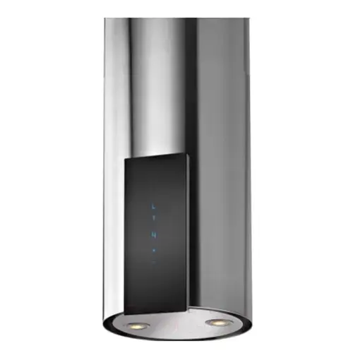 Hota tip Insula Tornado Tube Island 1200 (40) LED, 1 motor, inaltime 90-120 cm, 4 viteze, absorbtie 1200 m3/ora (Argintiu)