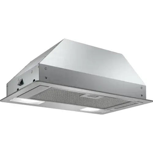 Hota total incorporabila Bosch DLN53AA70, Absorbtie 300 mc/h, 1 motor, 53 cm (Inox)