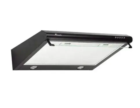 Hota traditionala Tornado Bona 10 (50) LED, 1 motor, latime 50 cm, absorbtie 380 m3/ora, filtru anti-grasimi aluminiu 5 straturi (Negru)