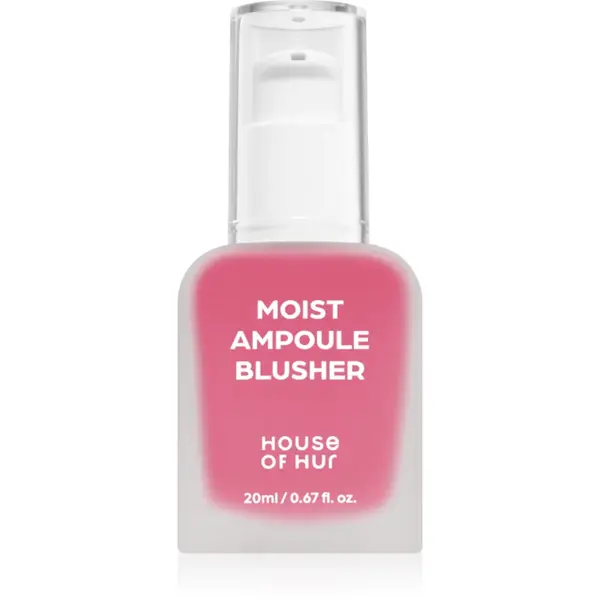 House of Hur Moist Ampoule Blusher fard de obraz lichid culoare 07 Pink Rosie 20 ml