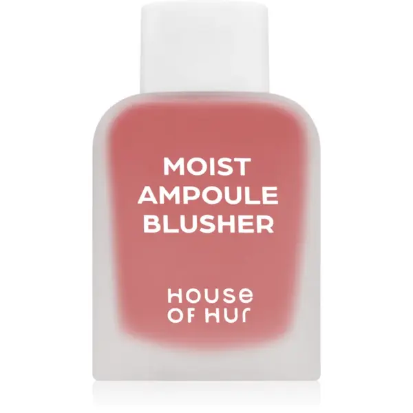 House of Hur Moist Ampoule Blusher fard de obraz lichid mini culoare 03 Rose Brown 10 ml