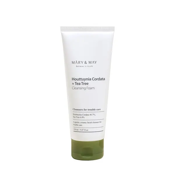 Houttuynia cordata + tea tree cleasing foam 150 ml