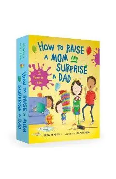 How to Raise a Mom and Surprise a Dad Board Book Boxed Set - Jean Reagan